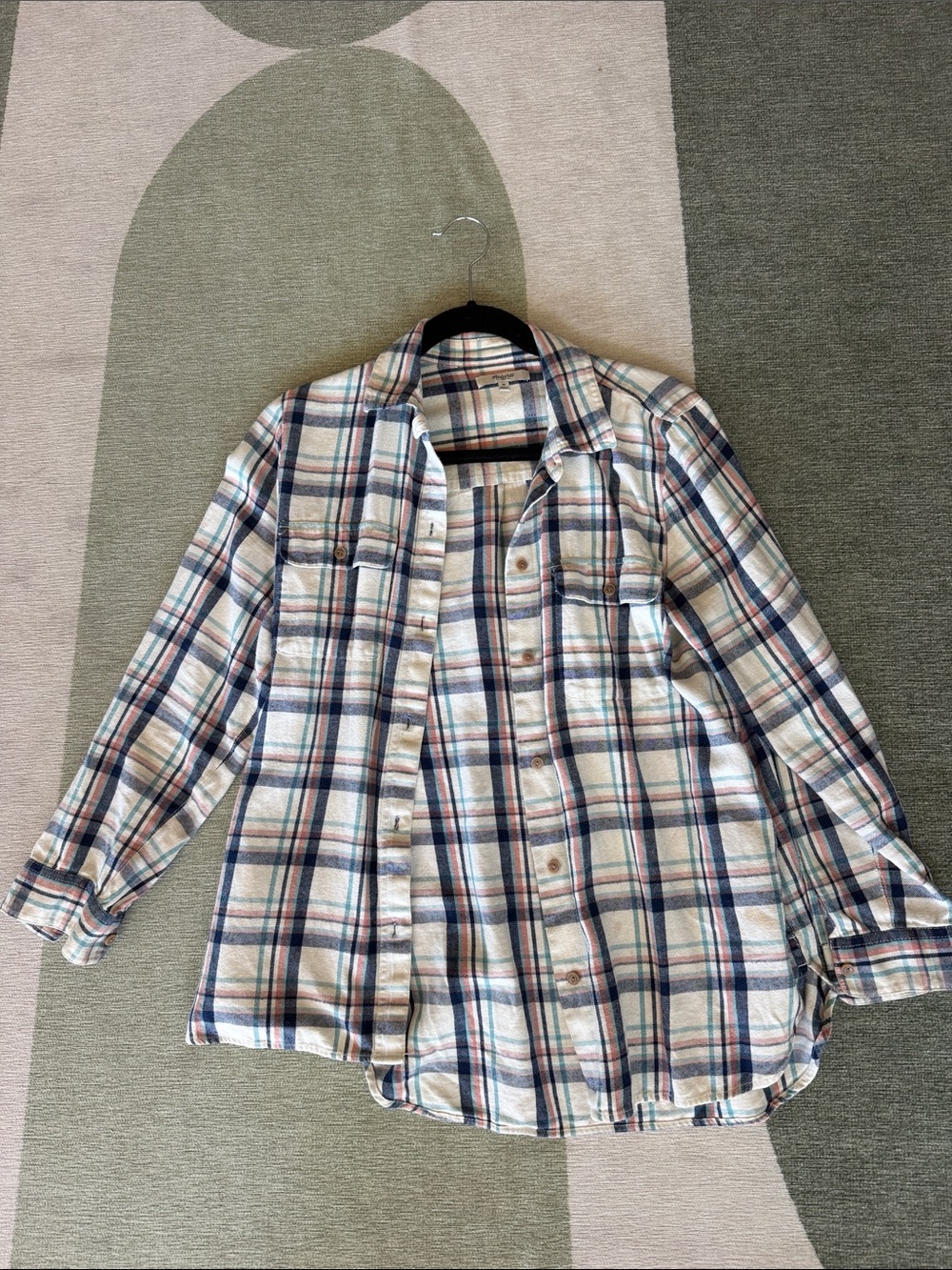 Madewell Plaid flannel in medium